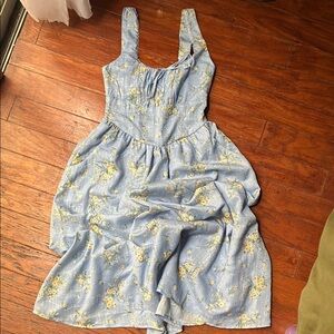 Floral Blue Sundress